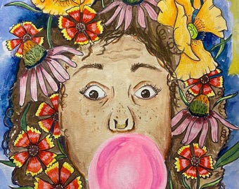 Bubble blowing