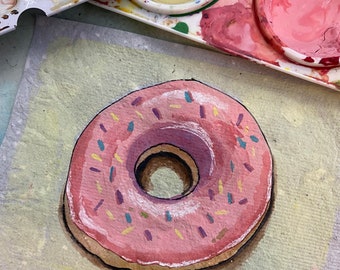 Donut painting