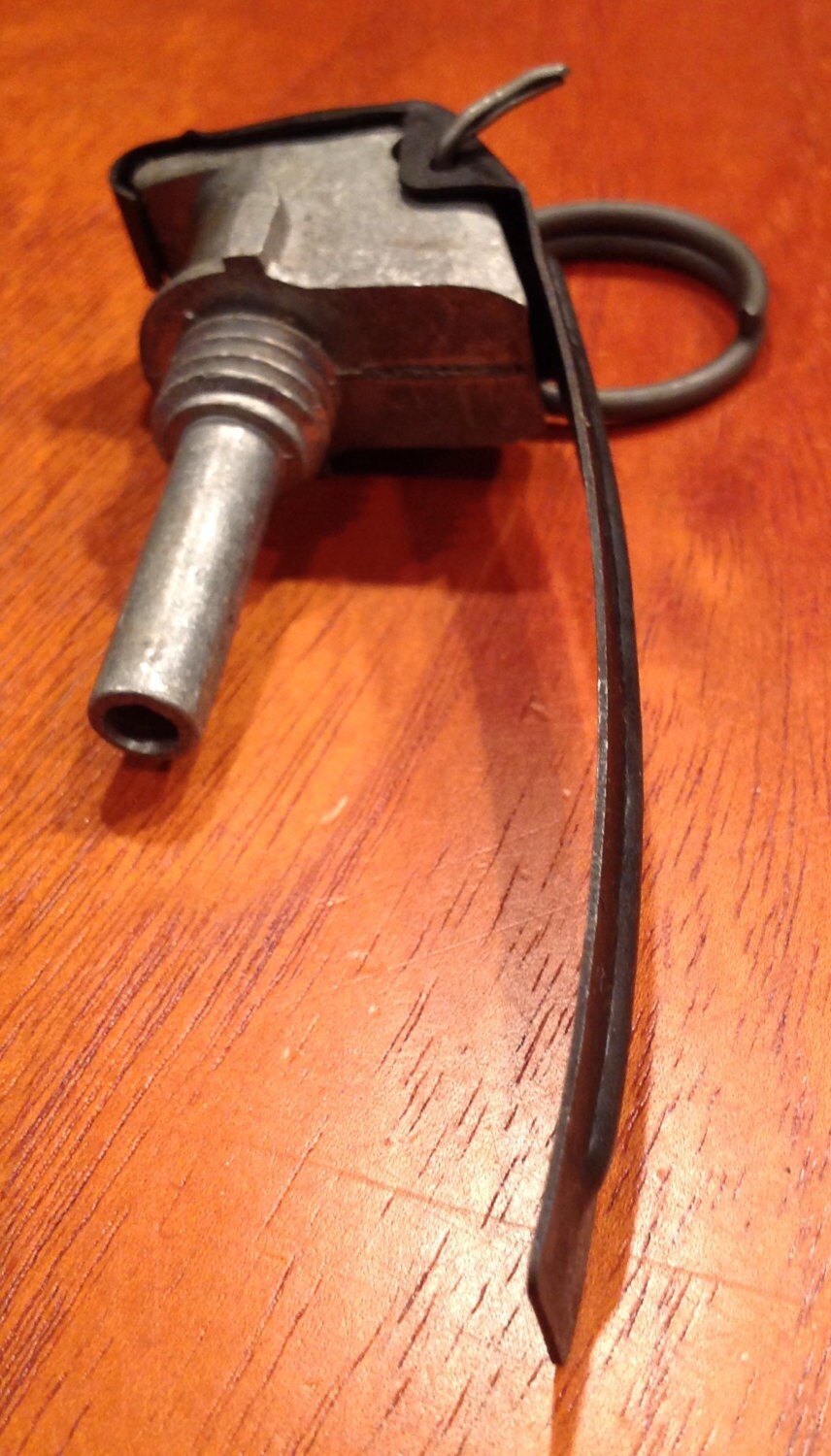 WWII US Miltary MK2 Pineapple Grenade Fuse & Spoon Inert Etsy