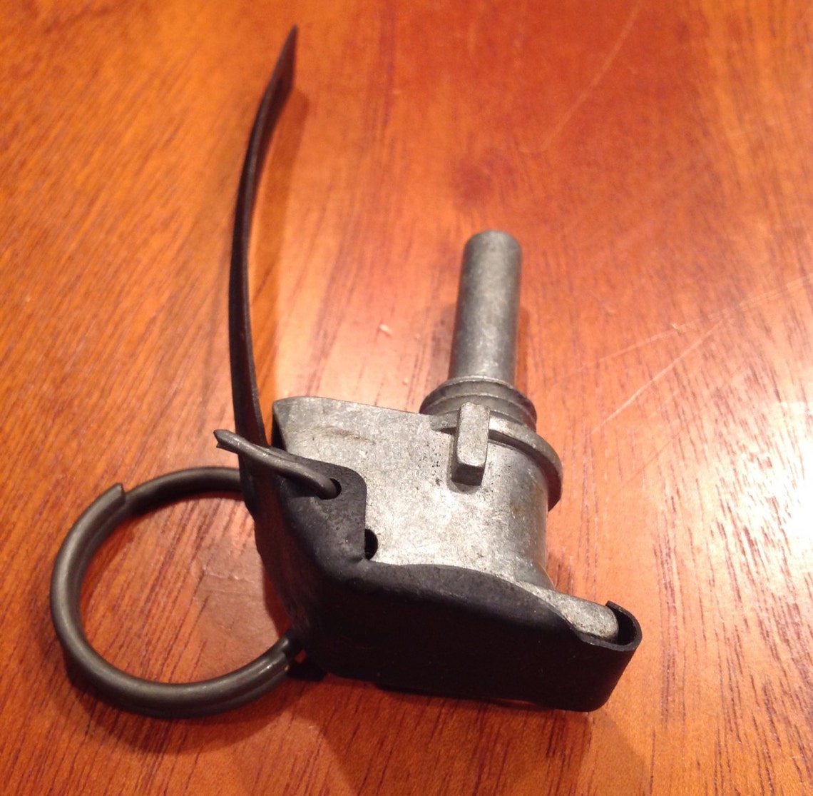 WWII US Miltary MK2 Pineapple Grenade Fuse & Spoon Inert Etsy