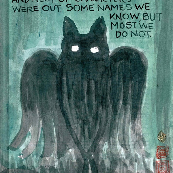 Picture This Outake-- The Bat that Dare Not Speak Its Name