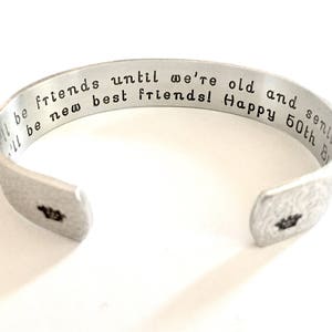 50th Birthday Gift | Fifty and Fabulous! | 50th Birthday Gift For Women | Funny 50th Gift For Friend | 50th Birthday | Best Friend 50th