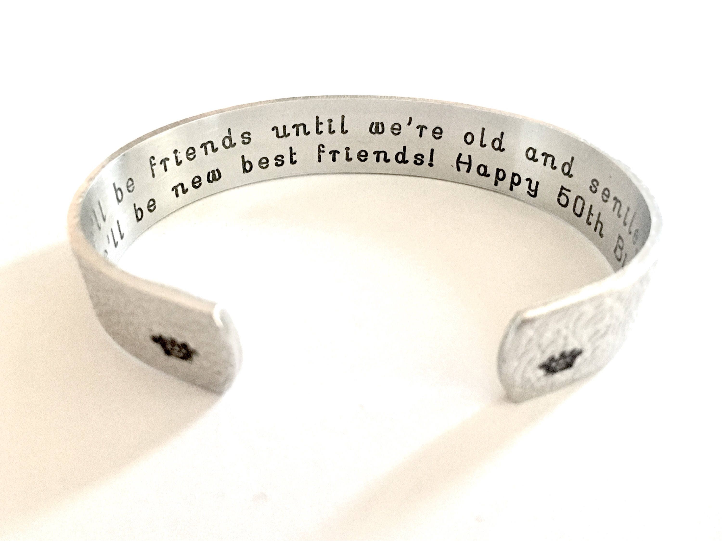 50th Birthday Gift | Fifty and Fabulous! | 50th Birthday Gift For Women | Funny 50th Gift For Friend | 50th Birthday | Best Friend 50th