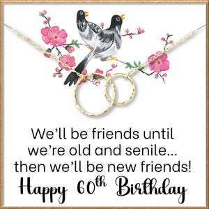 60th Birthday Gift | Funny 60th  birthday gift | Best Friend 60th Birthday Gift | Turning 60 | 60 and Sassy | 60th Birthday Friendship Gift