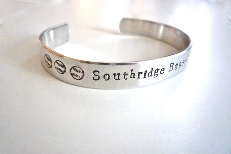 High School Sports Team Jewelrymothers Day Gift Baseball Etsy