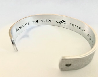 Sister Gift | Sister Birthday Gift | Sister | Sister Bracelet | Personalized Bracelet | Sister Bridesmaid Gift | Sister Maid of Honor Gift
