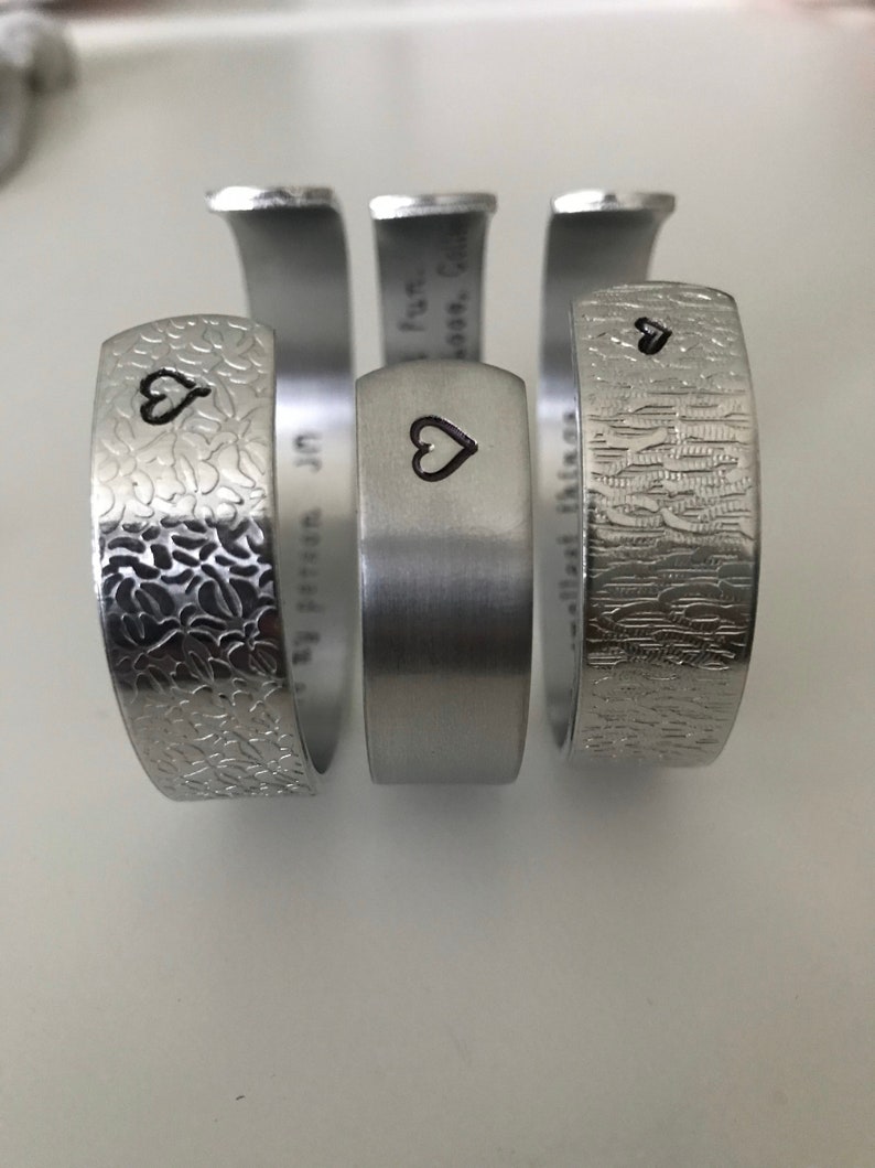 Cuff Daily Affirmation Jewelry survivor bracelet You are not alone Cancer Survivor Bracelet Jewelry Bracelet Positive affirmation Cuff