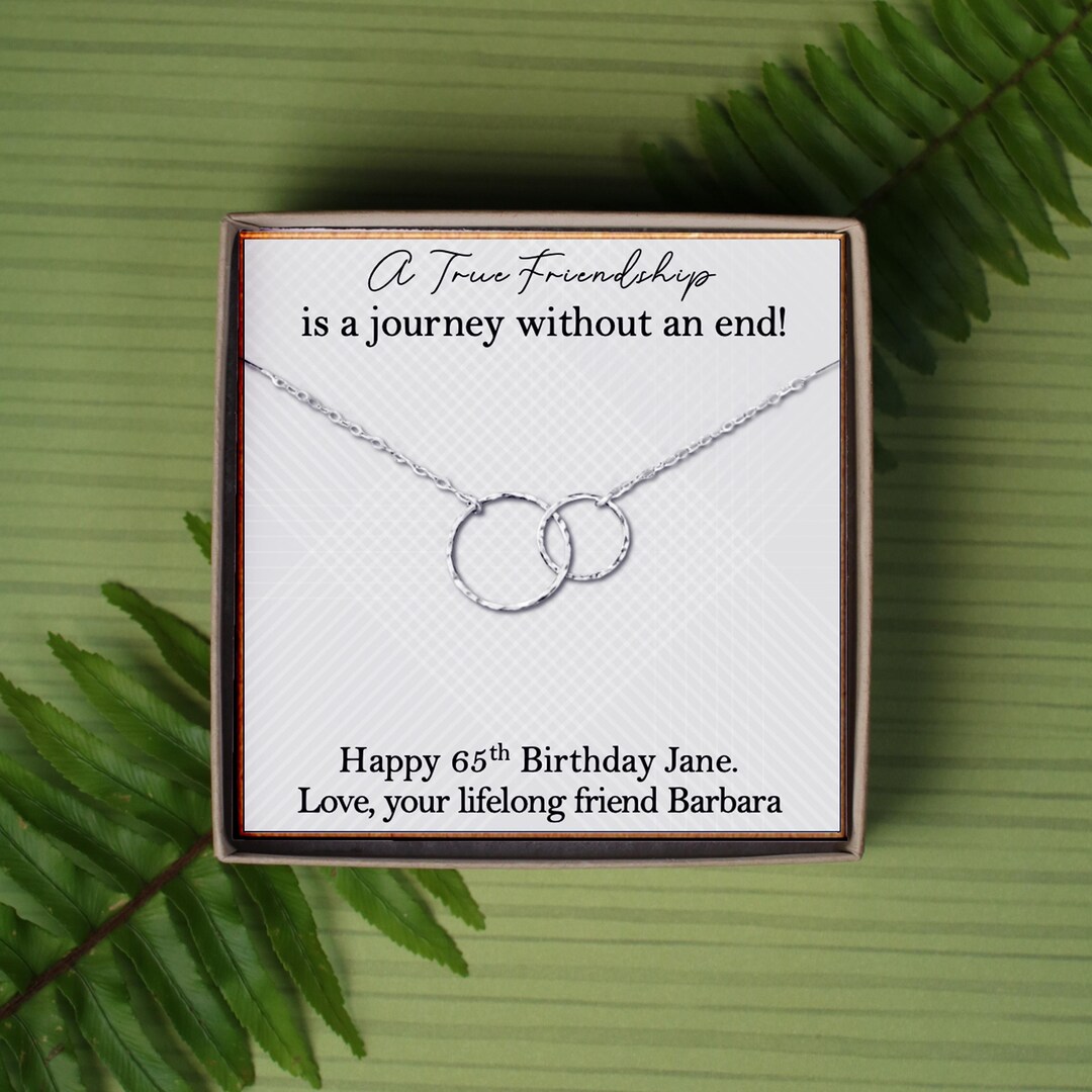Bester Freund Geschenk Freund 65.Geburtstag Geschenk Beste Freundin zum