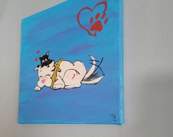 Kitbull painting Pixar