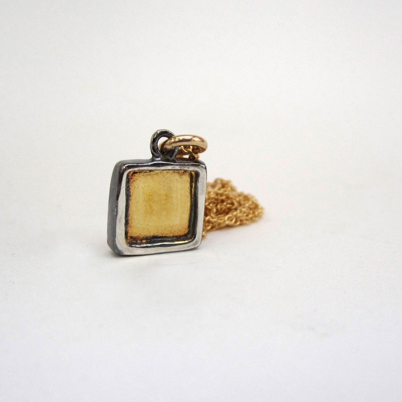 Abbie Pendant Necklace in Mix Metal main image 0