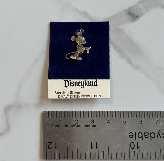 Vintage Sterling Silver Mickey Mouse Charm/Pendan… - image 5