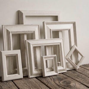 Rustic Farmhouse Picture Frame Set - Custom Color Gallery Wall