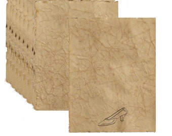 Cinderella's Glass Slipper - Fairytale Paper - 10 Sheets
