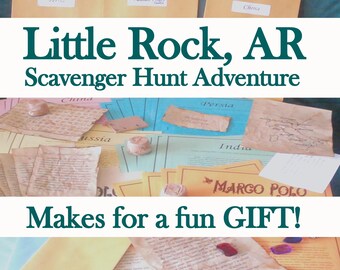 Little Rock Scavenger Hunt Adventure - The Marco Polo Expedition