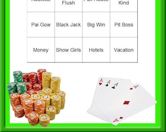 Casino Themed Bingo Set