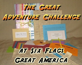 Scavenger Hunt Adventure - Six Flags Great America - The Great Adventure Challenge