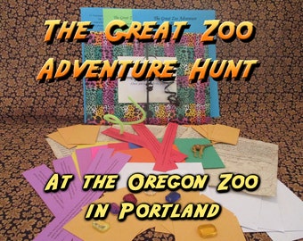 Scavenger Hunt - Oregon Zoo Adventure Hunt - The Great Zoo Adventure Hunt