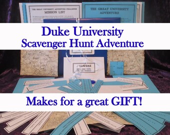 Scavenger Hunt Adventure - Duke University (DU)  - The Great University Adventure Challenge