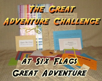 Scavenger Hunt Adventure - Six Flags Great Adventure, NJ - The Great Adventure Challenge