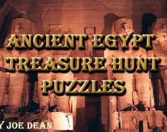Ancient Egyptian Archeology Themed Treasure Hunt