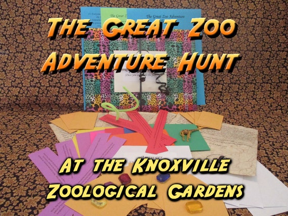 Scavenger Hunt Knoxville Zoological Gardens Adventure Hunt Etsy