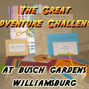 Busch Gardens Williamsburg Scavenger Hunt Adventure – Family Fun