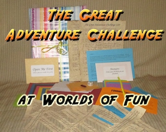 Scavenger Hunt Adventure - Worlds of Fun, Kansas City - The Great Adventure Challenge