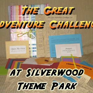Scavenger Hunt Adventure - Silverwood Theme Park - The Great Adventure Challenge