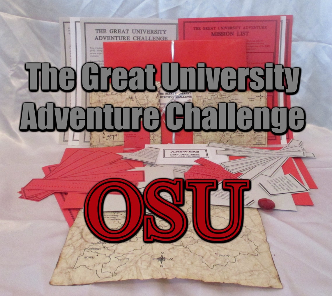 Scavenger Hunt Adventure Ohio State University OSU the - Etsy