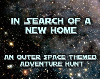 Outer Space Themed Treasure Hunt