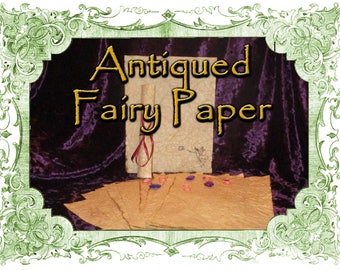 Vintage Fairy - Fairytale Paper - 10 Sheets