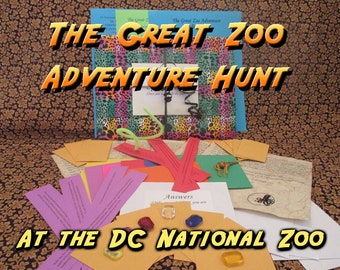 Scavenger Hunt - DC National Zoo Adventure Hunt - The Great Zoo Adventure Hunt