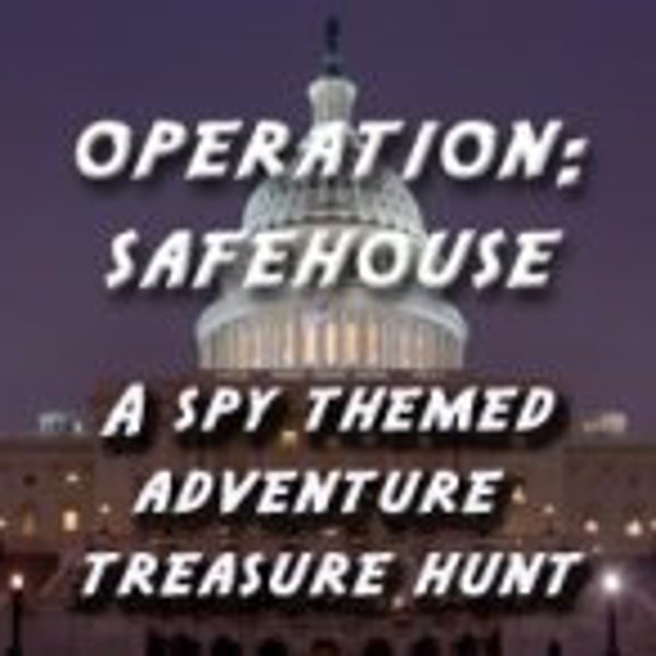 Spy Themed Treasure Hunt - Operation Safehouse