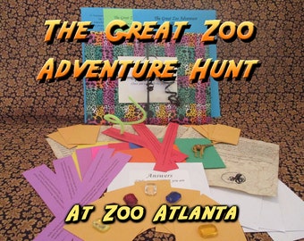 Scavenger Hunt - Zoo Atlanta Adventure Hunt - The Great Zoo Adventure Hunt