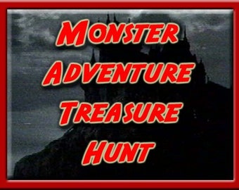 Classic Monsters Treasure Hunt Puzzles Collection