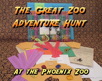 Scavenger Hunt - Phoenix Zoo Adventure Hunt - The Great Zoo Adventure Hunt