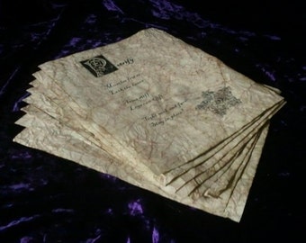 Wizard Spell Book Pages - Destruction Spells
