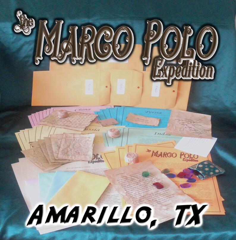 Amarillo Scavenger Hunt Adventure The Marco Polo Expedition image 1