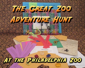 Scavenger Hunt - Philadelphia Zoo Adventure Hunt - The Great Zoo Adventure Hunt