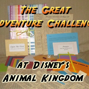 Scavenger Hunt Adventure - Disney's Animal Kingdom - The Great Adventure Challenge
