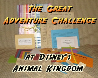 Scavenger Hunt Adventure - Disney's Animal Kingdom - The Great Adventure Challenge