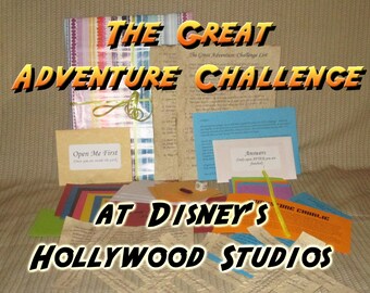 Scavenger Hunt Adventure - Disney's Hollywood Studios Park - The Great Adventure Challenge