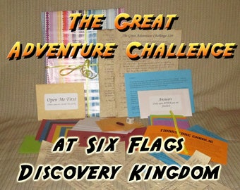 Scavenger Hunt Adventure - Six Flags Discovery Kingdom - The Great Adventure Challenge