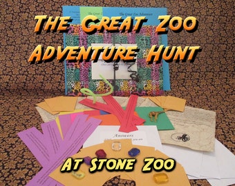 Scavenger Hunt - Stone Zoo Adventure Hunt - The Great Zoo Adventure Hunt