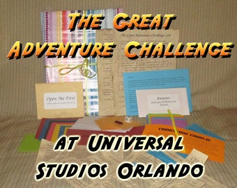 Scavenger Hunt Adventure - Universal Orlando - The Great Adventure Challenge