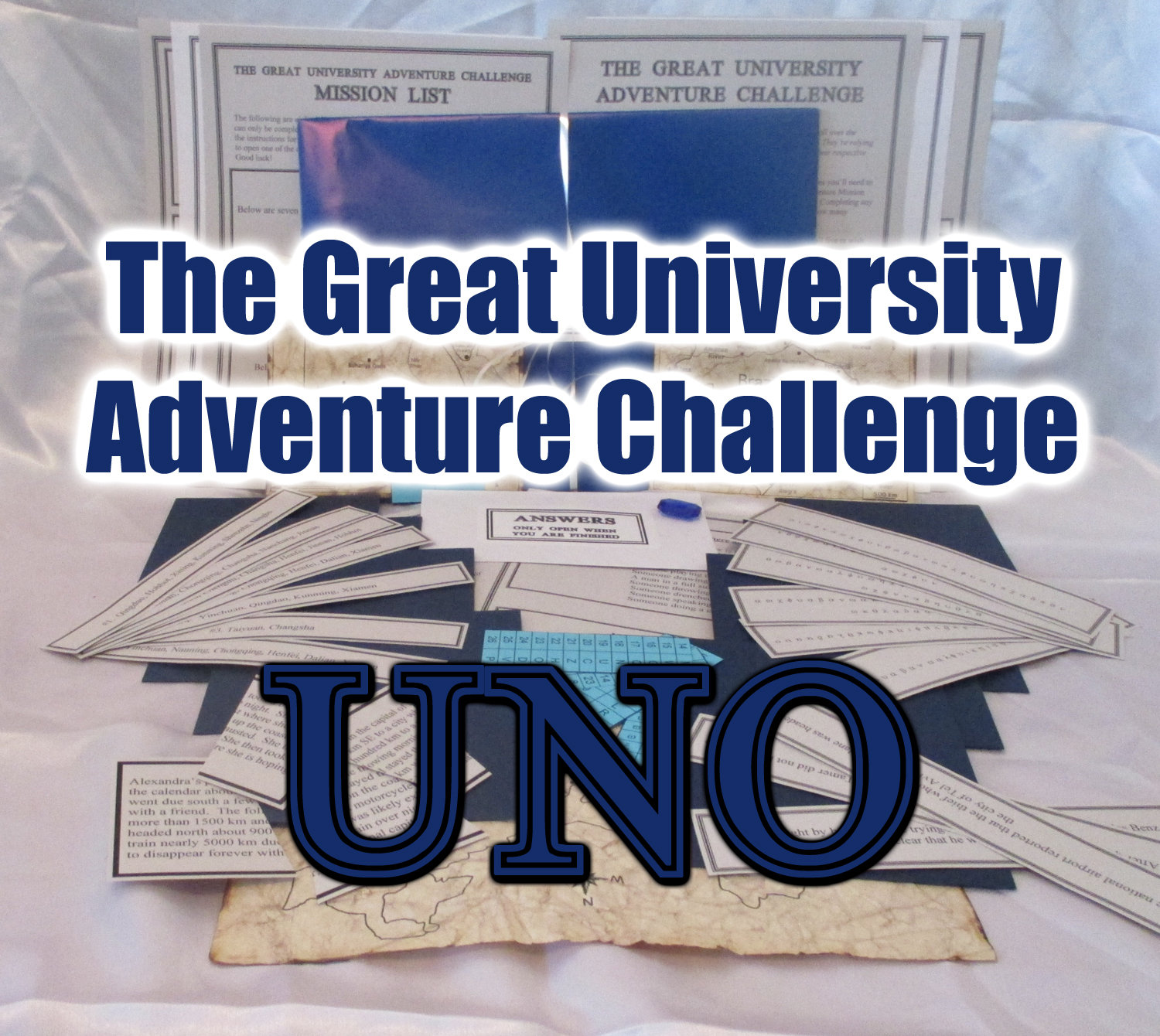 Scavenger Hunt Adventure University Of New Orleans Uno - Etsy New Zealand
