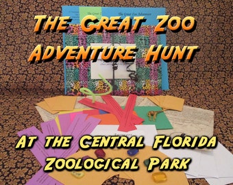 Scavenger Hunt - Central Florida Zoological Gardens Adventure Hunt - The Great Zoo Adventure Hunt