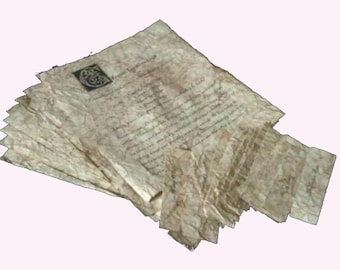 Wizard Potion Book Pages