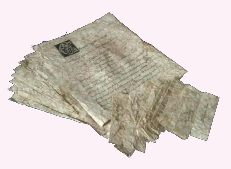 Wizard Potion Book Pages image 1