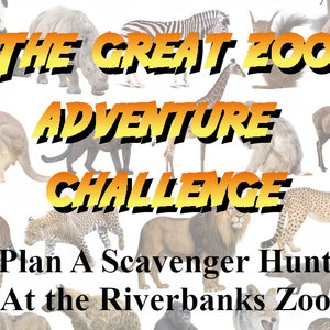 Riverbanks Zoo Adventure Hunt - Scavenger Hunt - The Great Zoo Adventure Hunt